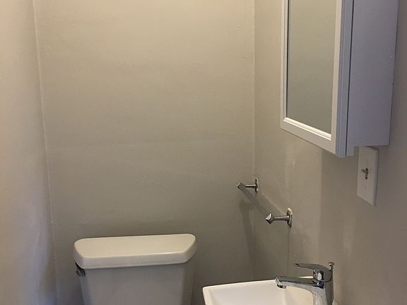 Updated Half Bath on First Floor