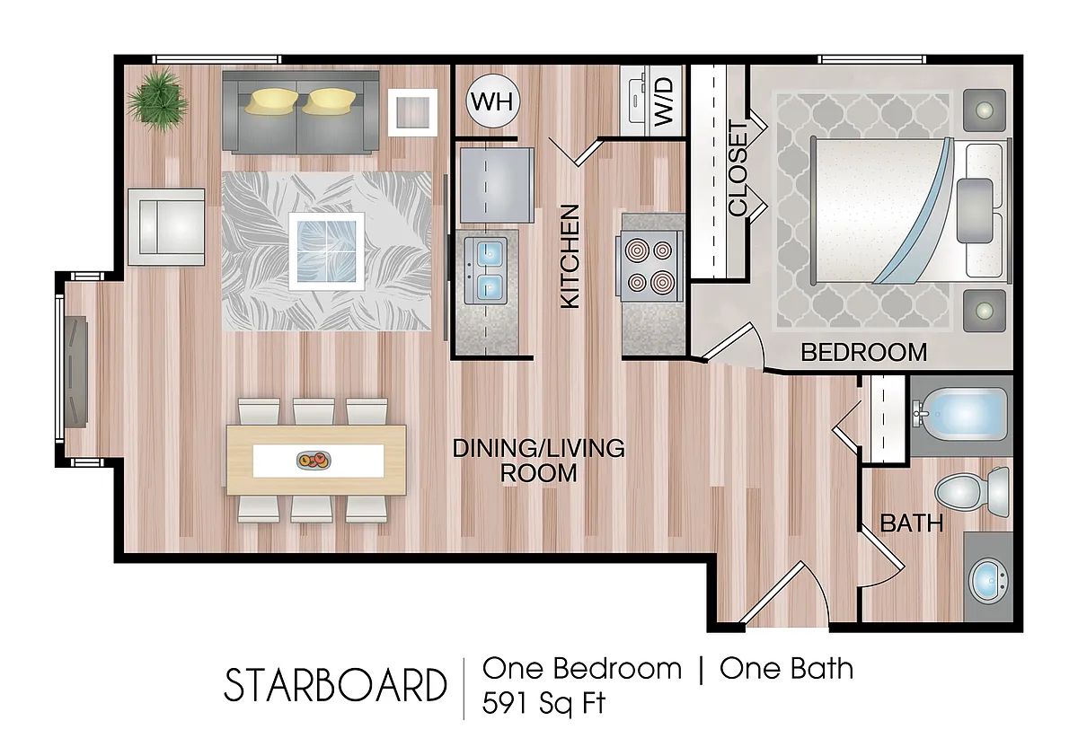 Floor plan Starboard