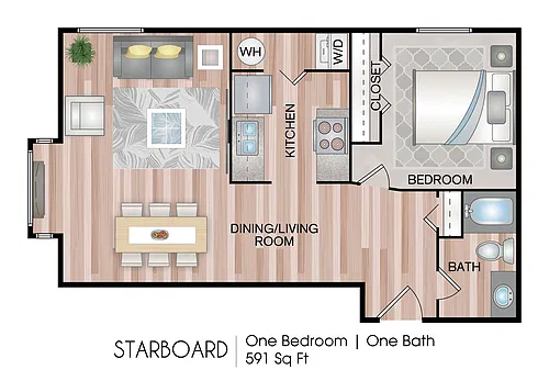 Floor plan Starboard