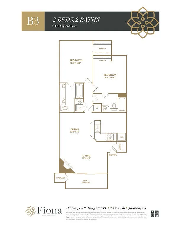 Floor plan B3R