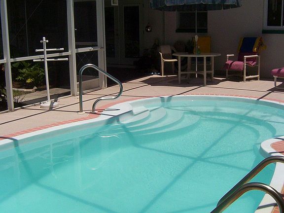 Pool and deck view