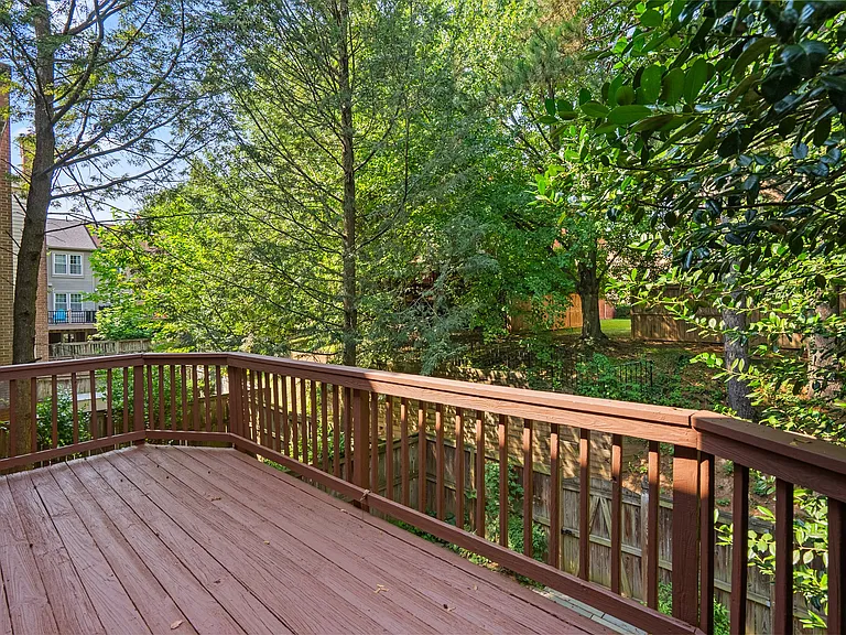 Deck off Kitchen/Breakfast Room