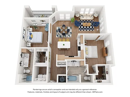 Floor plan B3