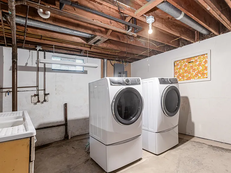 Laundry Area- Washer and Dryer is provided