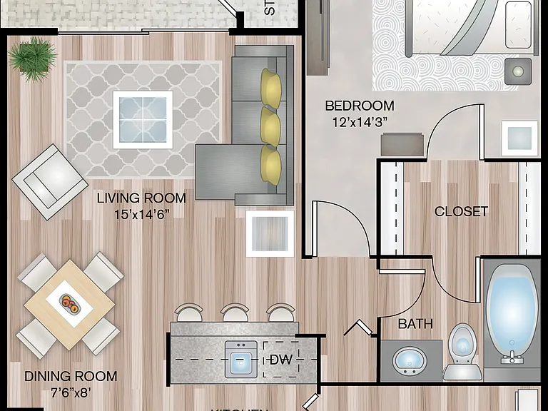 773 Square Feet 773 Square Feet