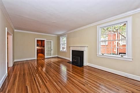 Living Room with Gas Log Fireplace