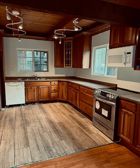 kitchen with lots of storage space