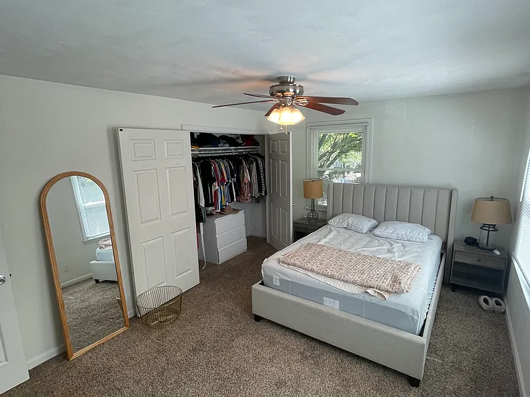 Bedroom 1 with Double Closet