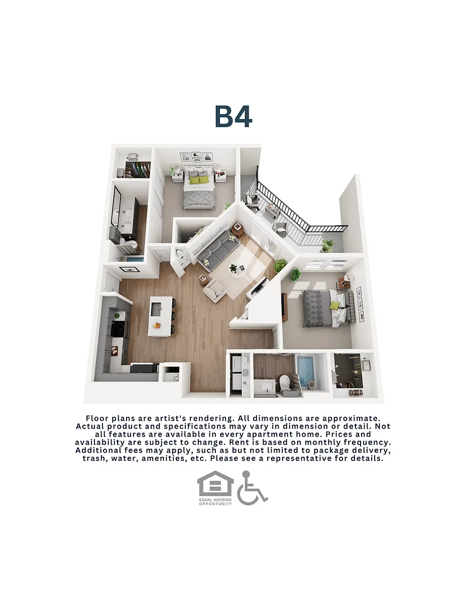 Floor plan B4
