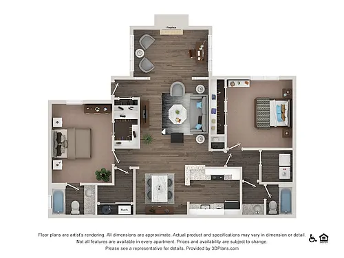 Floor plan The Overton