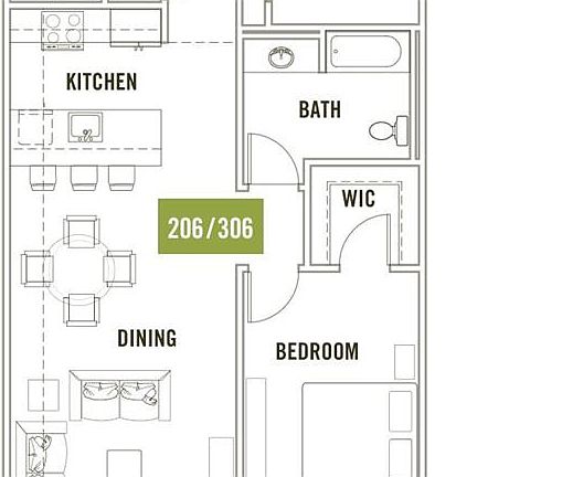 5th image of 1200 Bedford St #206