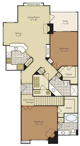 Floor plan B7