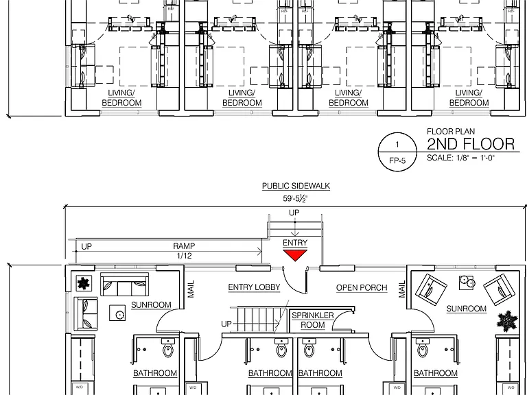 Floor plan for the whole building