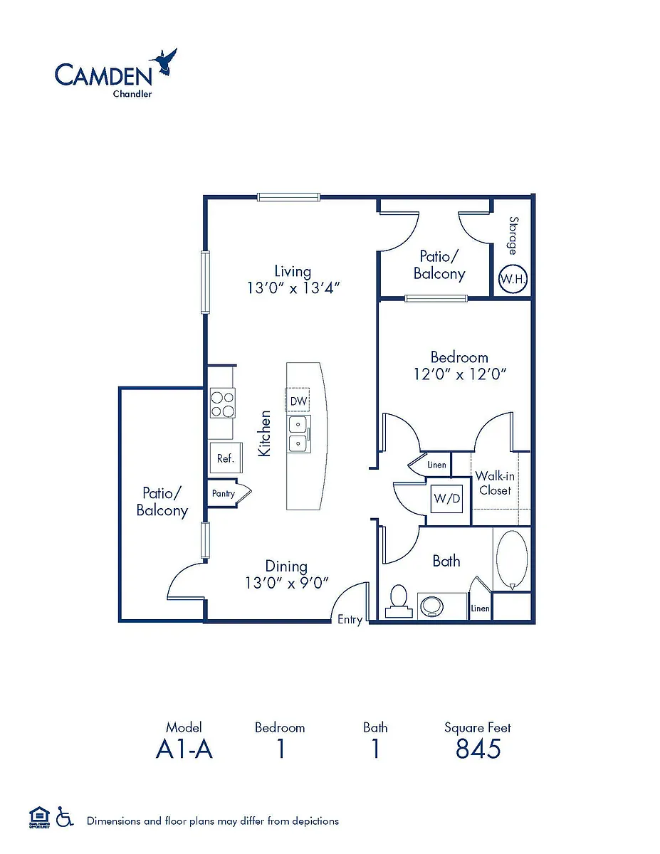 Floor plan A1.A