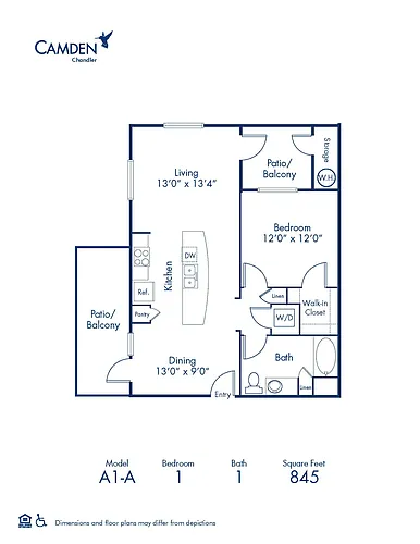 Floor plan A1.A