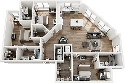 Floor plan C