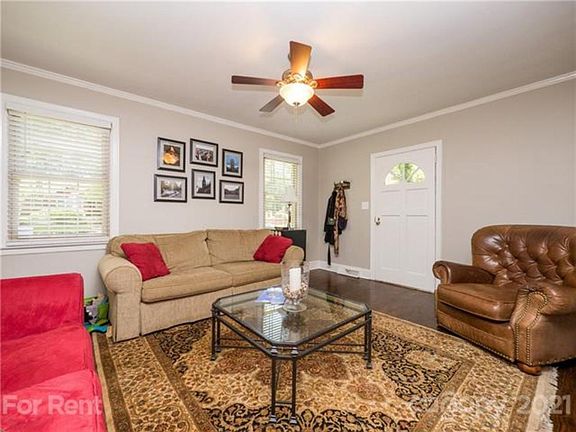 Hardwood floors in majority of home