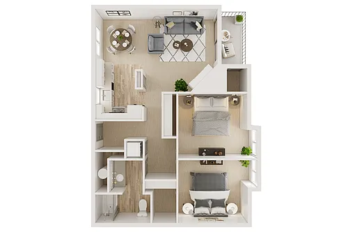 Floor plan Oak