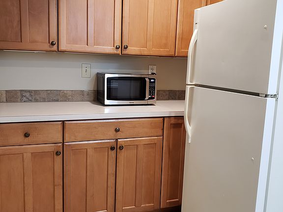 lots of storage in kitchen. new microwave.