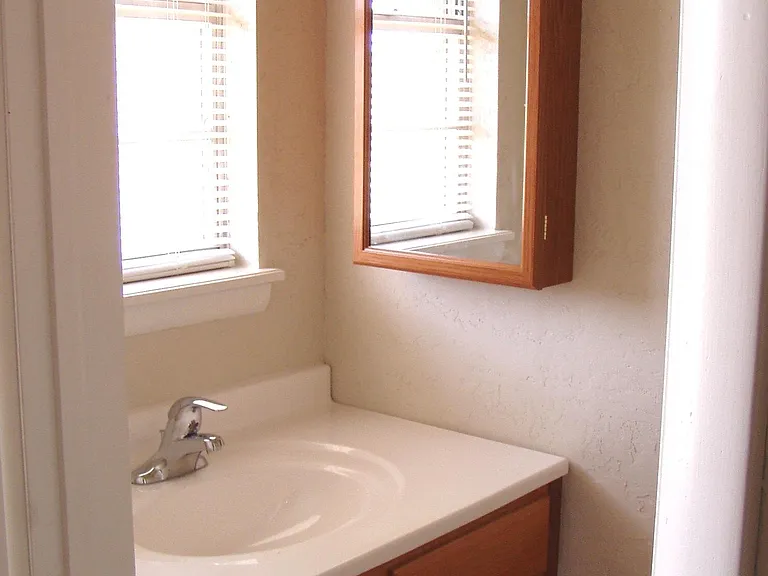 This is a half bath inside the wash room