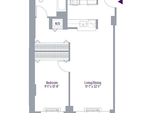 2nd image of 310 E 2nd St APT 5N