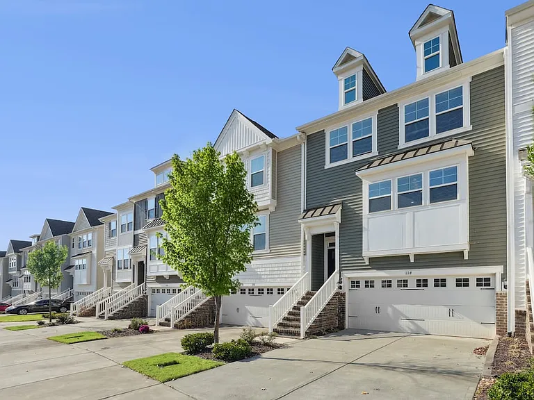Townhomes with attached 2-car garage