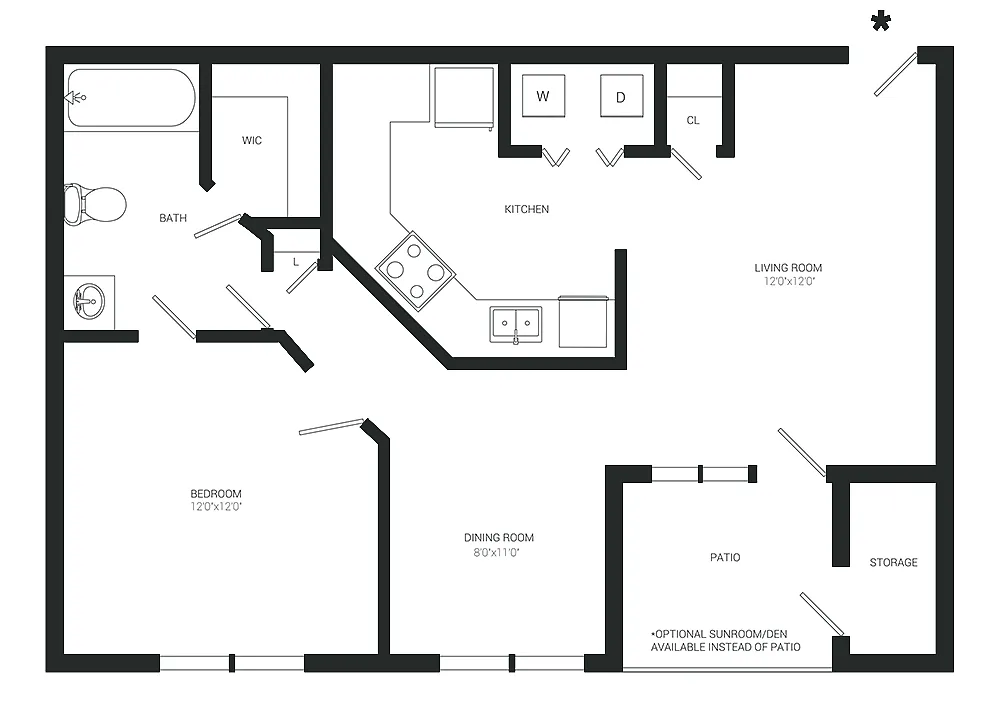 Floor plan Acacia