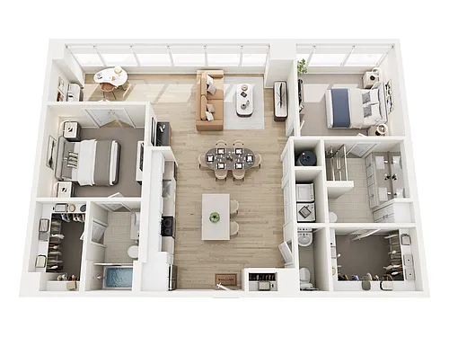 Floor plan D1