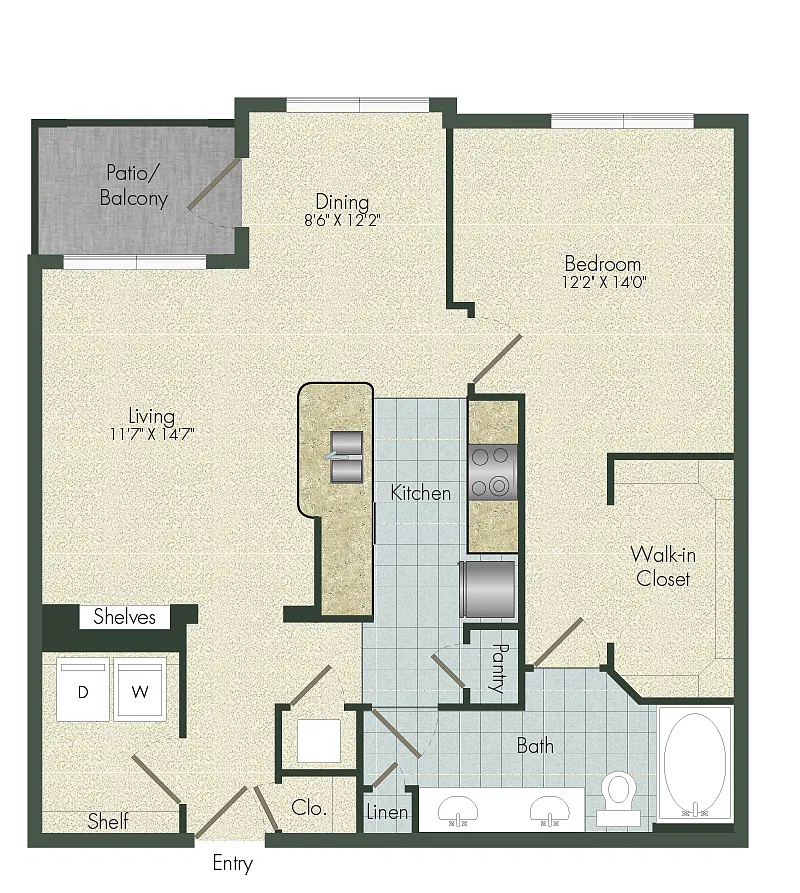 Floor plan A4
