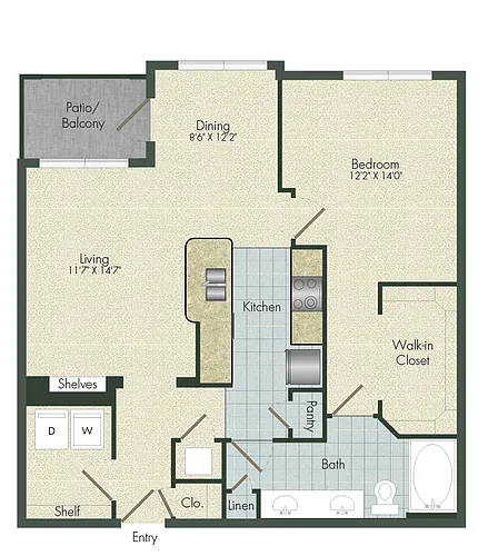 Floor plan A4