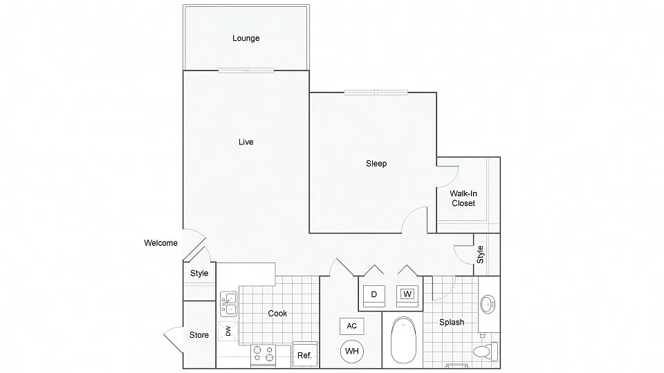 Floor plan Atlanta