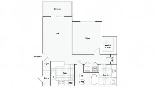 Floor plan Atlanta