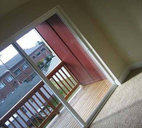 Deck off of master bedroom
