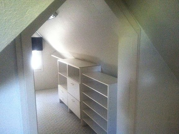walk in second closet