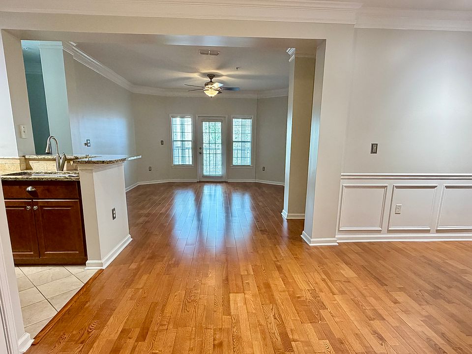 Open Living Room, Kitchen & Dining