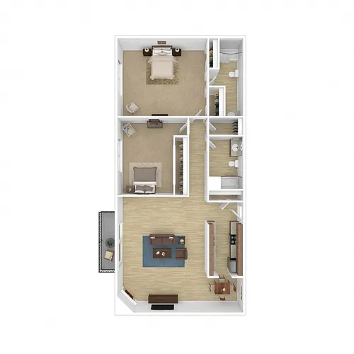 Floor plan Palace 2x2