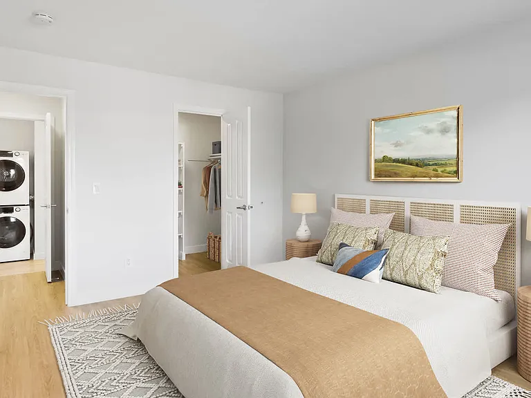 Bedroom with Hard Surface Flooring