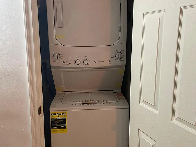 Brand new washer and dryer in unit on 1st floor