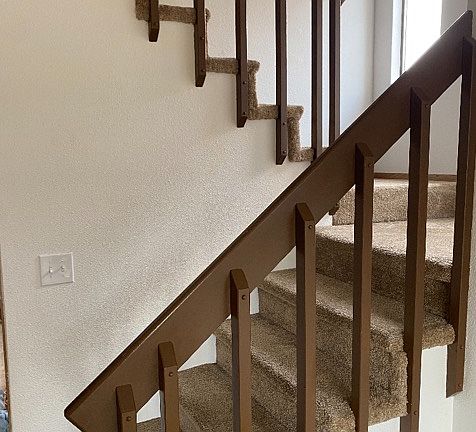 Staircase to upper level
