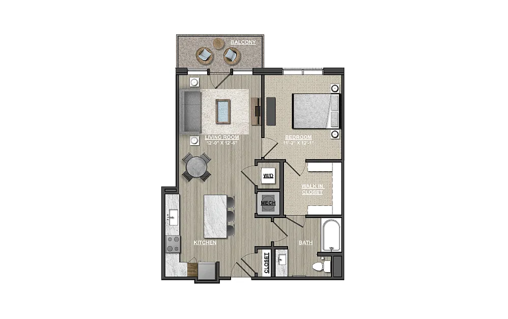 Floor plan A10 - Dogwood