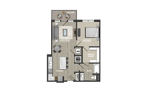 Floor plan A10 - Dogwood