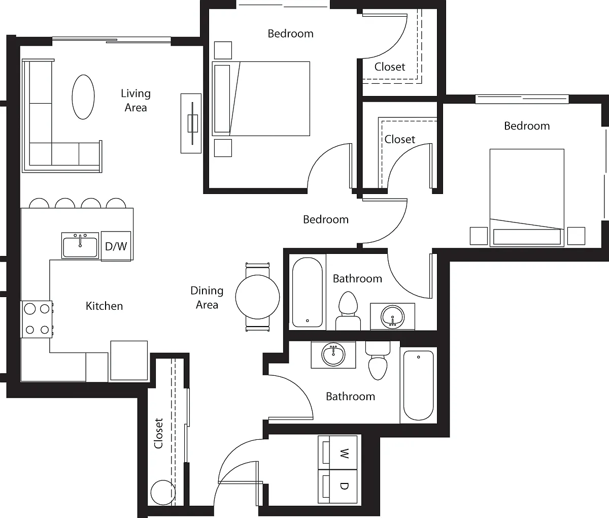 Floor plan Coast C1