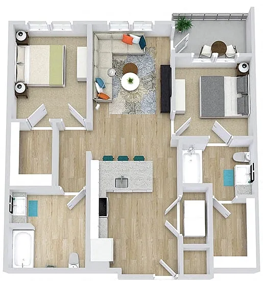Floor plan Palmetto