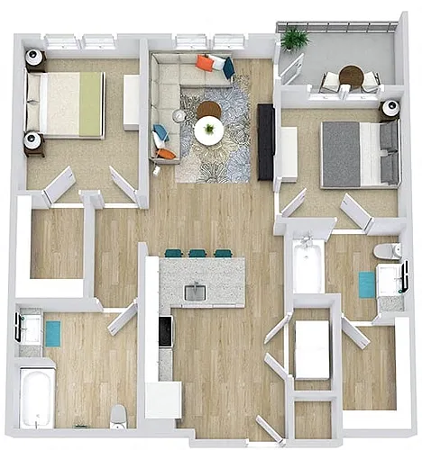 Floor plan Palmetto