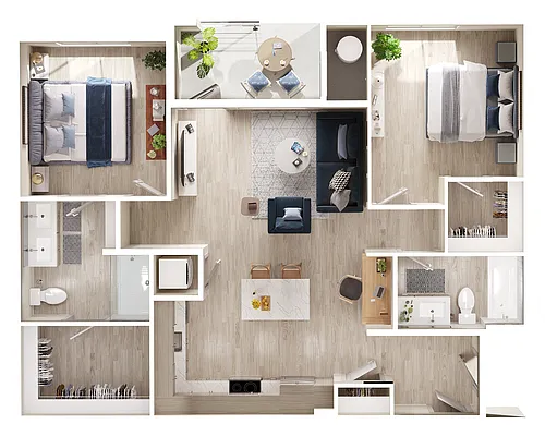 Floor plan B1