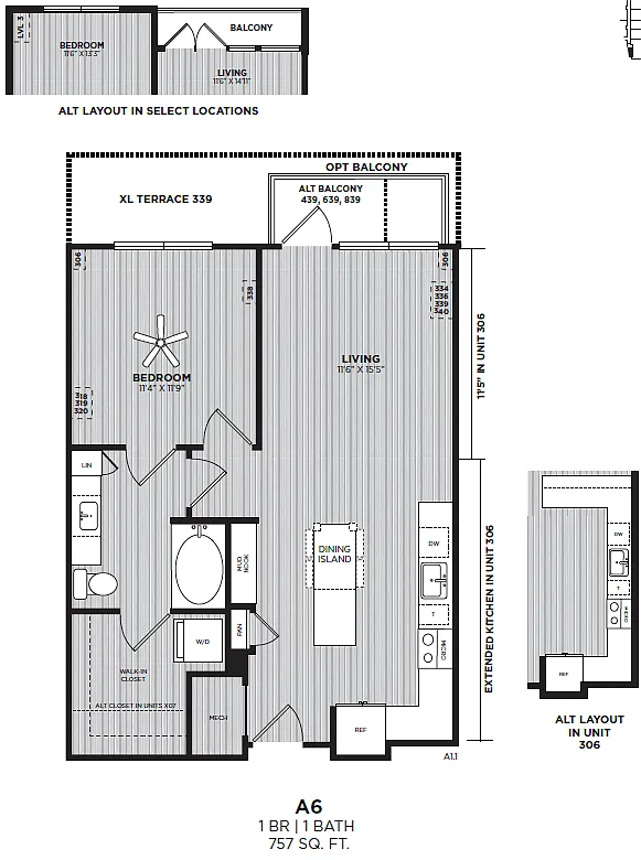 Floor plan A6