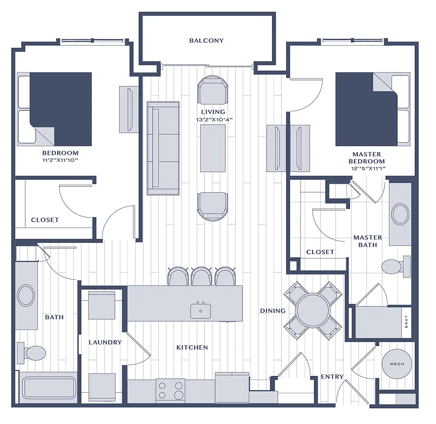 Floor plan Pinewood
