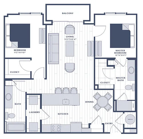Floor plan Pinewood