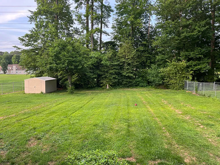 Fenced in Backyard