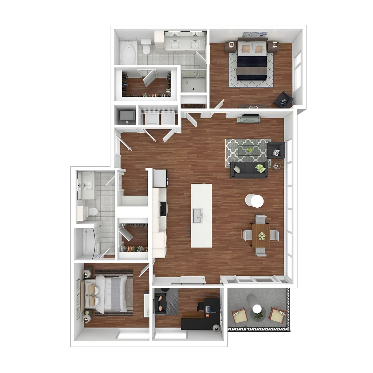 Floor plan B7